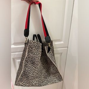 Clare V. Leopard bag